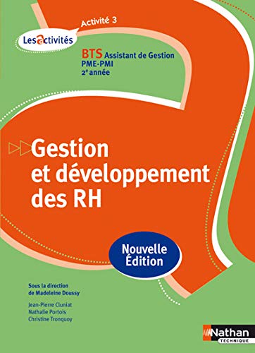Activité 3 - Gestion et développement des RH - BTS AG pme-pmi