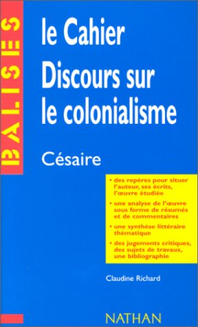 Le Cahier, Discours sur le colonialisme