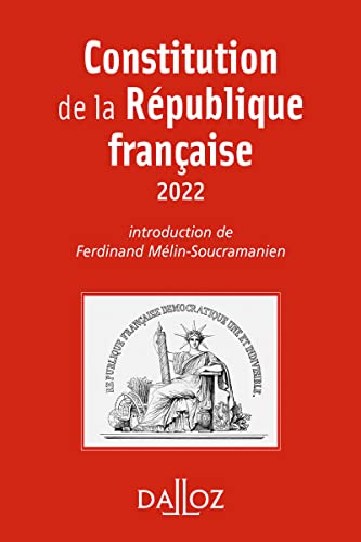 Constitution de la République française - 19e ed.