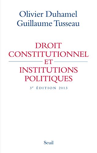 Droit constitutionnel et institutions politiques 2013
