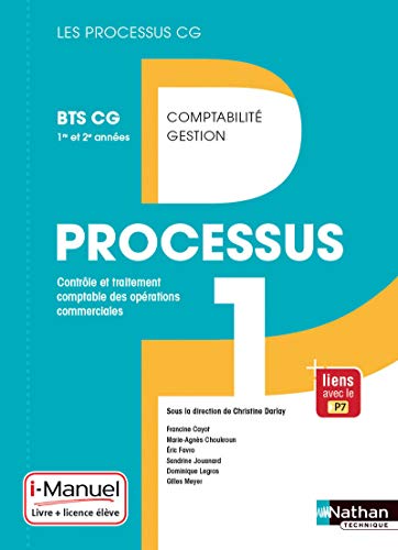 Processus 1 Contrôle et traitement comptable des opérations commerciales BTS CG 1re et 2e années