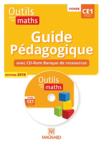 Outils pour les Maths CE1 (2019) - Banque de ressources du fichier sur CD-Rom avec guide pédagogique papier