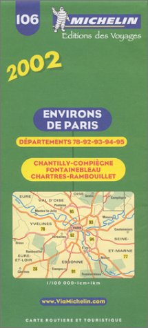 Michelin 2002 Environs of Paris
