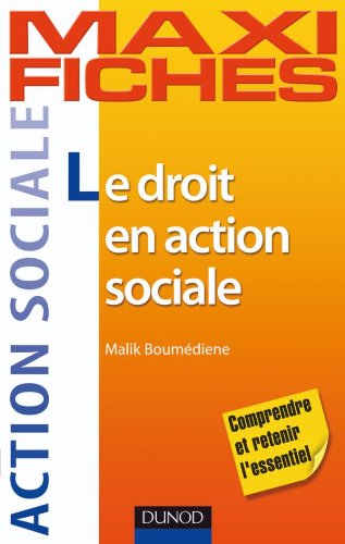 Maxi-fiches - Le droit en action sociale