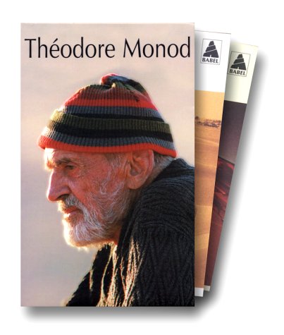 Théodore Monod, coffret 3 volumes : Méharées - L'Emeraude des Garamantes - Terre et Ciel