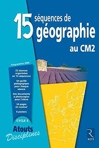 15 sequences de géographie CM2