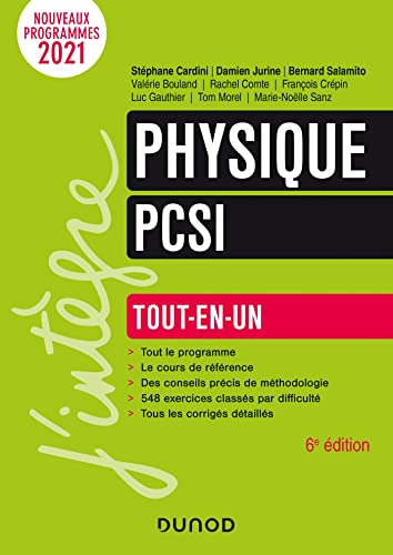 Physique PCSI - Tout-en-un - 2021 (2021)