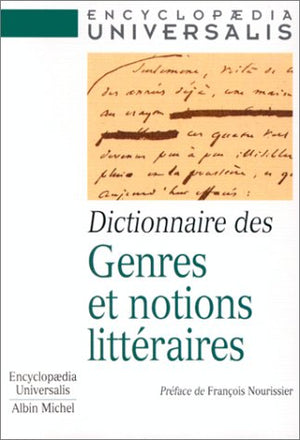 Dictionnaire des genres et notions littéraires