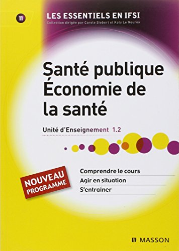 Santé publique, Economie de la santé UE 1.2 tome 11