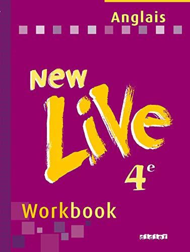 New Live Anglais 4e LV1 - Cahier d'exercices