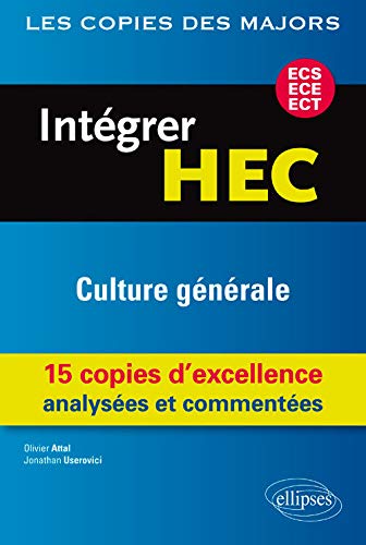 Intégrer HEC Culture Générale