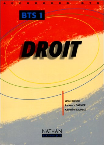 Droit, BTS 1 (approches), élève, 2000