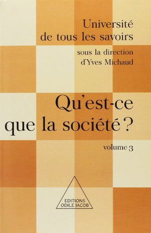 Qu'est-ce que la société ?: UTLS, volume 3