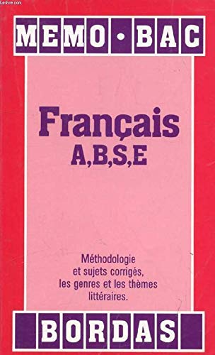 MEMO/29 FRANCAIS ABSE (Ancienne Edition)