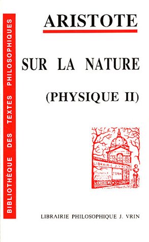 Sur la nature (Physique II)