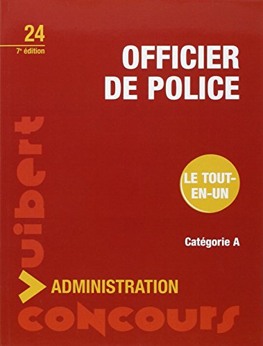 Concours Officier de police - Catégorie A - Tout-en-un