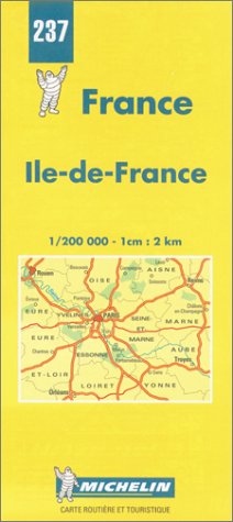 Carte routière : Île-de-France, N° 237