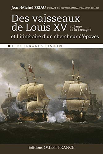 Des vaisseaux de Louis XV au large de la Bretagne