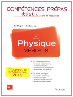 Physique 1re année MPSI-PTSI