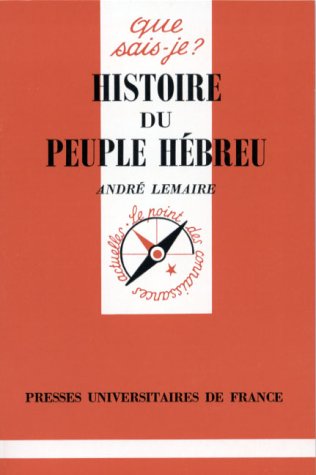 Histoire du peuple hébreu, 4e édition