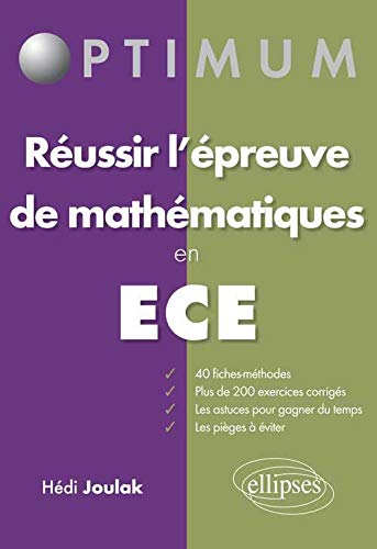 Réussir l'Épreuve de Mathématiques en ECE