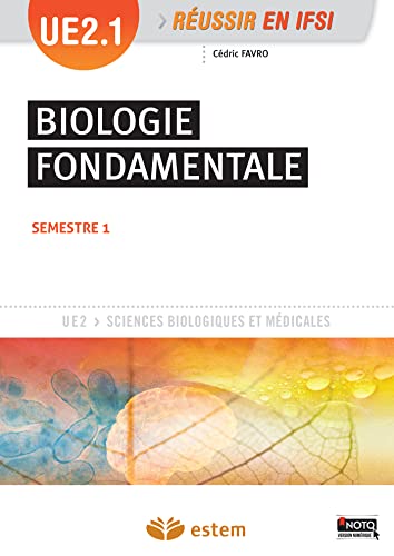 UE 2.1 - Biologie fondamentale: Semestre 1 (1re année)
