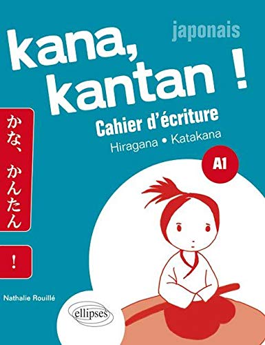 Kana Kantan Cahier d'Écriture Hiragna Katakana Japonais A1