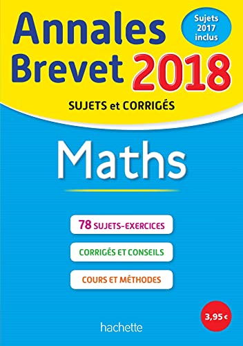 Annales Brevet 2018 Maths
