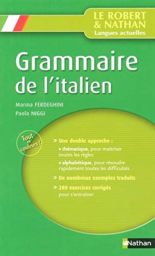 Grammaire de l'Italien