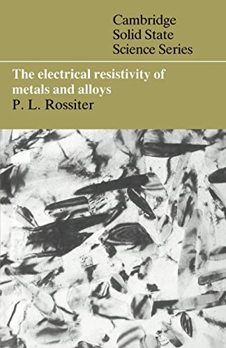Electrical Resisitvty Metals Alloys