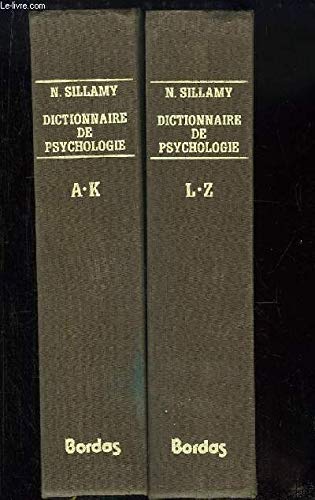 Dictionnaire encyclopédique de psychologie