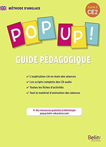 Pop Up! CE2 : Livre du professeur - GUIDE PÉDAGOGIQUE
