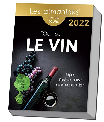 Calendrier Almaniak Tout sur le vin 2022