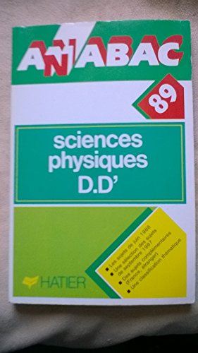 Anabac.bac 1989. sciences physiques dd-. 12