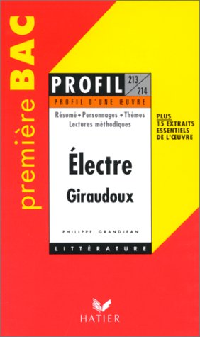 "Électre", 1937, Jean Giraudoux