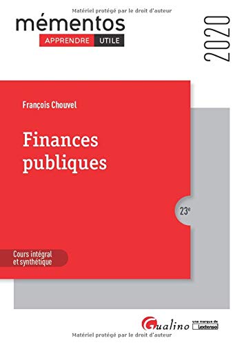 Finances publiques: Cours intégral et synthétique