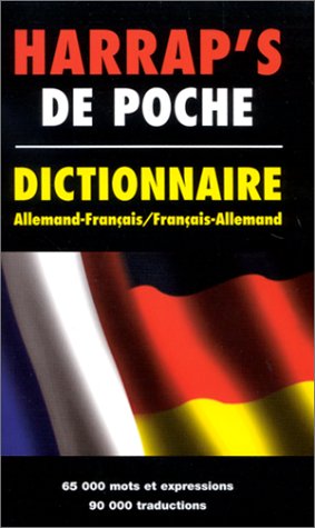 Harrap's de poche : Dictionnaire allemand-français / français-allemand
