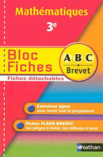 BLOC FICHES ABC MATHS 3E