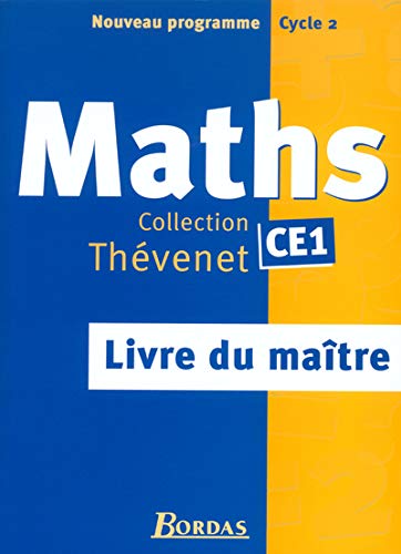 Thévenet : Maths, CE1 (Manuel du professeur)