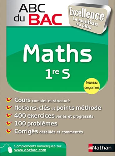 ABC du BAC Excellence Maths 1re S