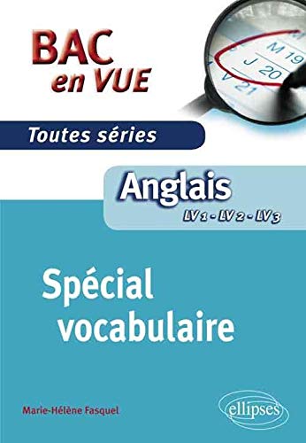 Anglais Bac en Vue Spécial Vocabulaire Toutes Séries LV1 LV2 LV3