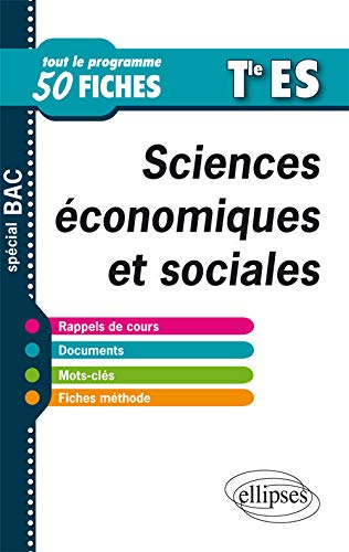 Sciences économiques et sociales Tle ES