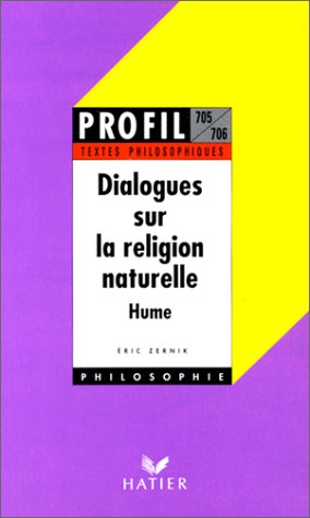 DIALOGUES SUR LA RELIGION NATURELLE. Hume