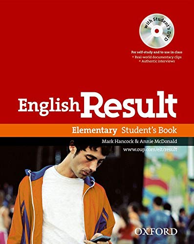 English Result - Elementary : Student's Book (1DVD)