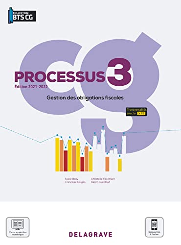 Processus 3 - Gestion des obligations fiscales BTS Comptabilité Gestion (CG) (2021) - Pochette élève