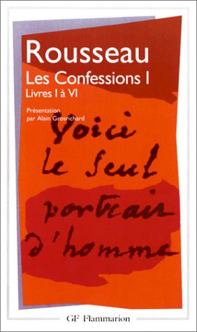 Les Confessions, tome 1 : Livres I à VI