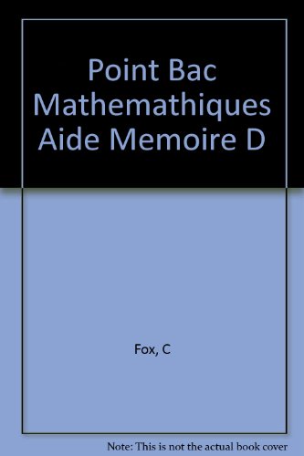 Aide-mémoire Mathématiques Terminale