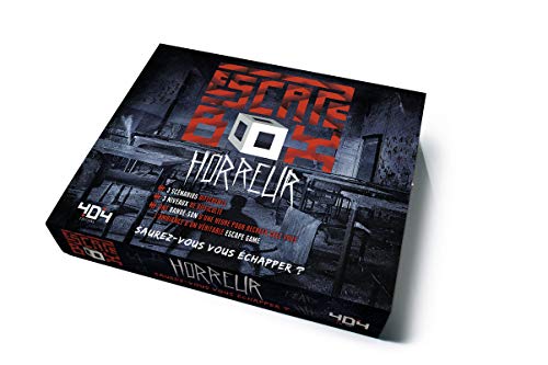 Escape Box Horreur - Escape game adulte de 3 à 6 joueurs - Dès 14 ans et adulte