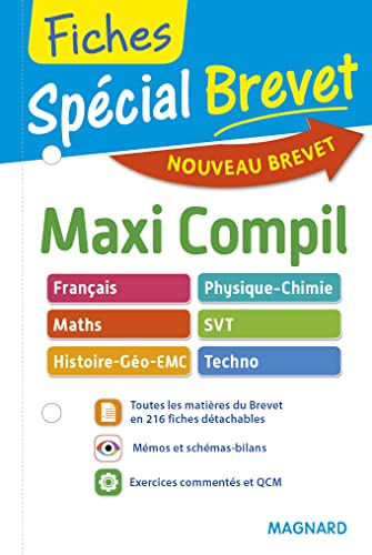 Spécial Brevet - Maxi Compil de Fiches 3e - Nouveau programme 2016