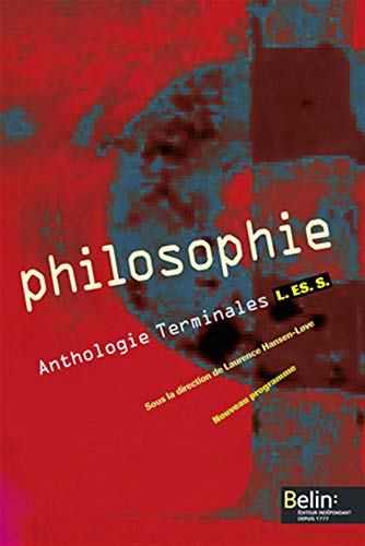 Philosophie - Terminale L, ES, S (2004): Manuel élève